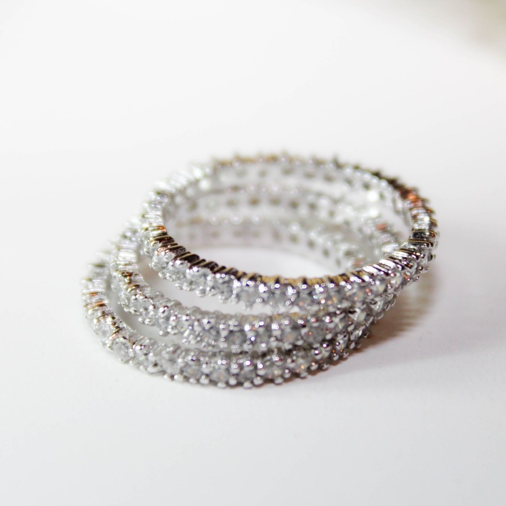 3pc Eternity Band